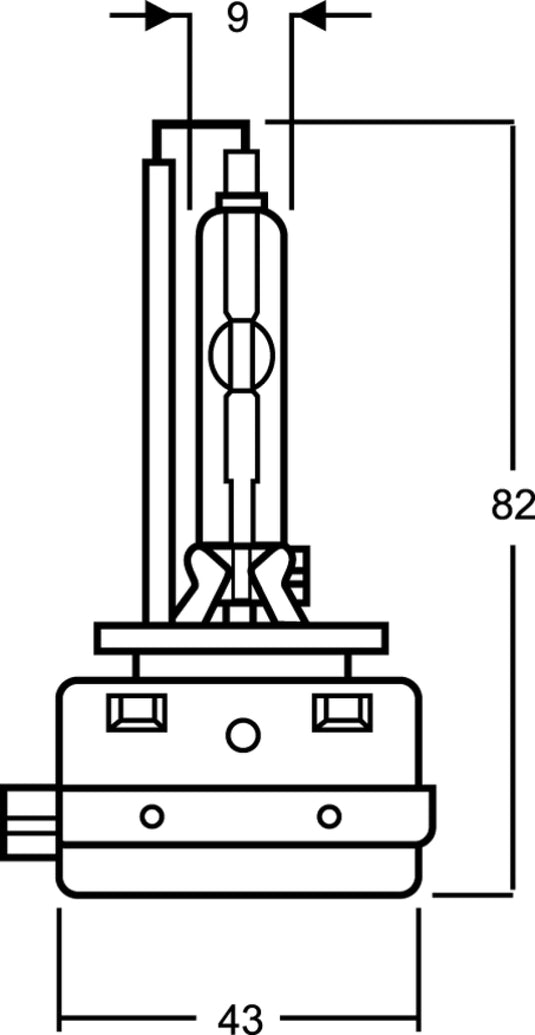 Hella HID Capsule D1S 12V 35W Bulb