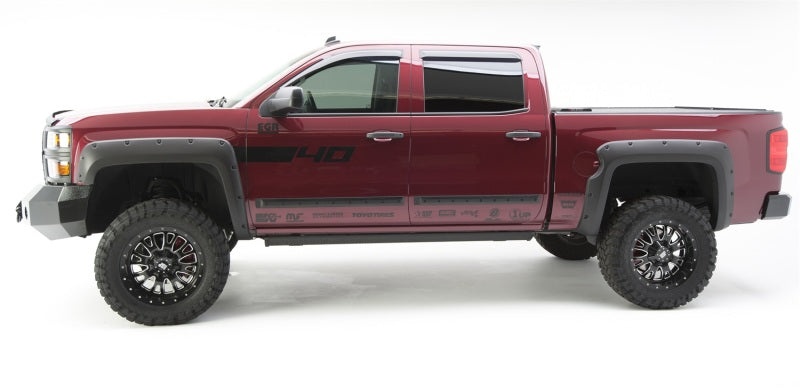 Load image into Gallery viewer, EGR 14+ Chev Silverado 5ft Bed Bolt-On Look Fender Flares - Set - Matte
