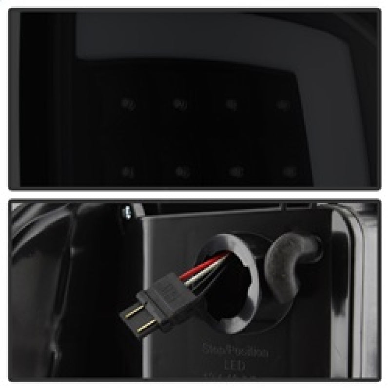 Load image into Gallery viewer, xTune 07-13 GMC Sierra 1500 LED Tail Lights - Black Smoke (ALT-ON-GS07-G2-LED-BSM)
