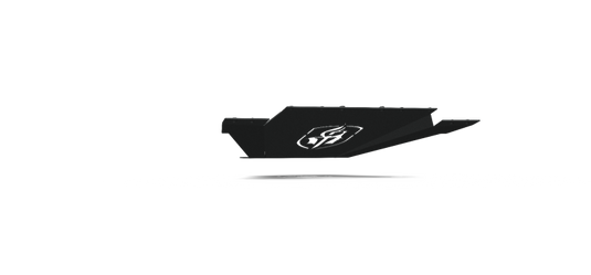 Road Armor 11-14 Chevy 2500 SPARTAN Front Bumper Bolt-On Skid Plate - Tex Blk