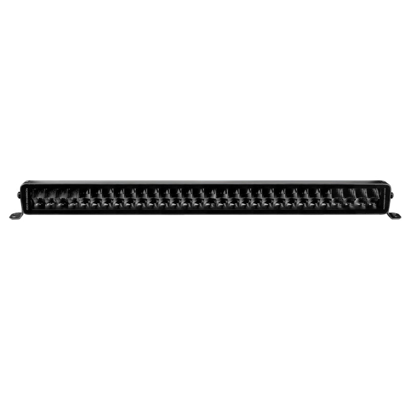 Load image into Gallery viewer, Go Rhino Xplor Blackout Series Dbl Row LED Light Bar (Side/Track Mount) 32in. - Blk
