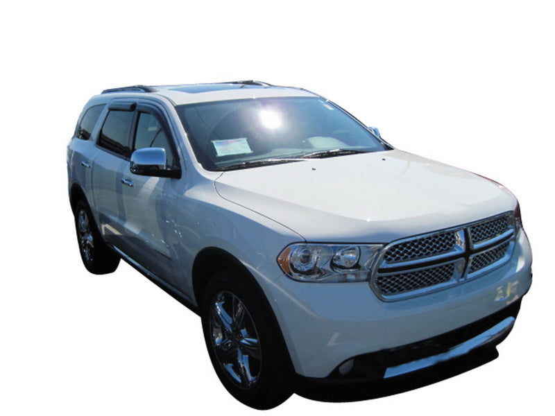 Load image into Gallery viewer, AVS 11-18 Dodge Durango Ventvisor Outside Mount Window Deflectors 4pc - Smoke
