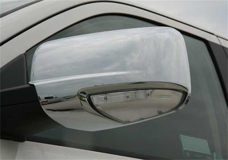 Load image into Gallery viewer, Putco 09-12 RAM 1500 w/o Towing Mirrors- w/ Turn Signal (Will not Fit Painted Mirrors) Mirror Covers
