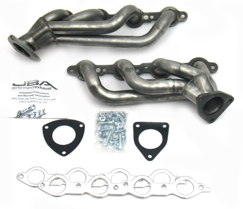 Load image into Gallery viewer, JBA 03-06 GM Truck 6.0L LS w/o EGR 1-5/8in Primary Raw 409SS Cat4Ward Header
