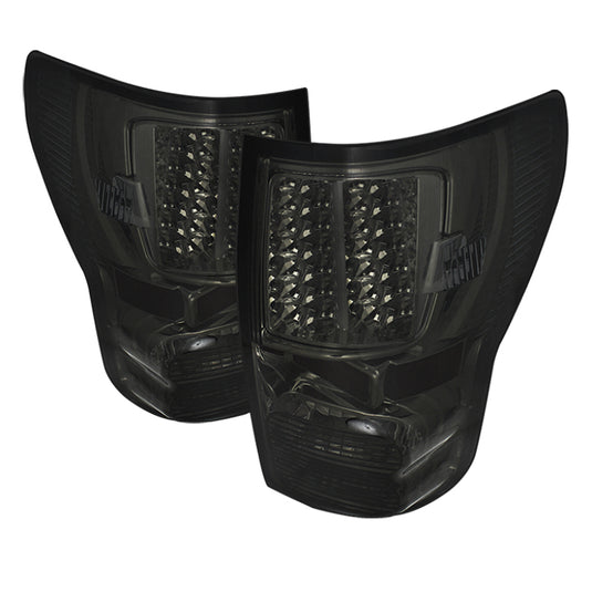 xTune Toyota Tundra 07-13 LED Tail Lights Smoke ALT-JH-TTU07-LED-SM