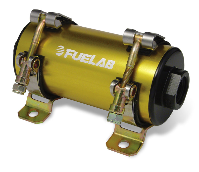 Load image into Gallery viewer, Fuelab Prodigy High Power EFI In-Line Fuel Pump - 1800 HP - Gold
