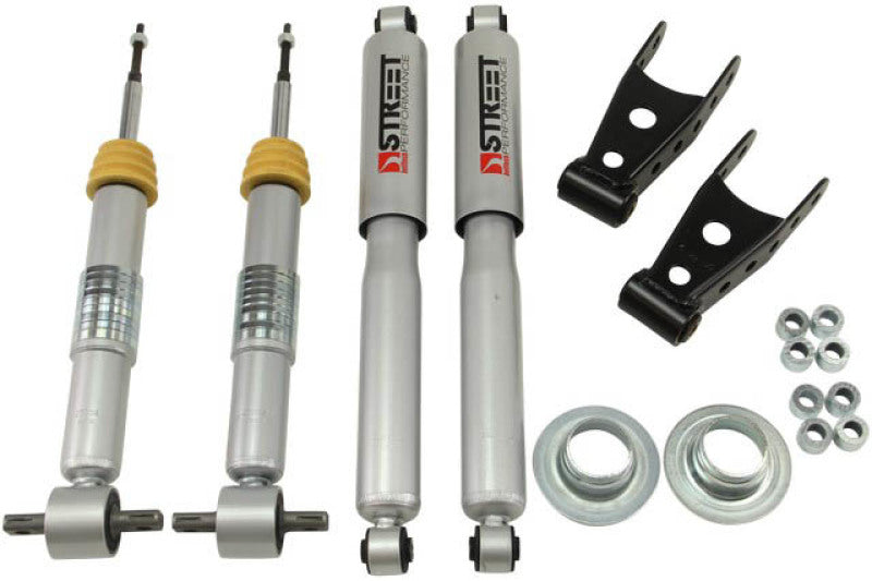 Load image into Gallery viewer, Belltech 14-17 Silver/Sierra All Cabs 2wd 1 or -2in. F/2 or 3in. R Drop W/ SP Shocks Lowering Kits
