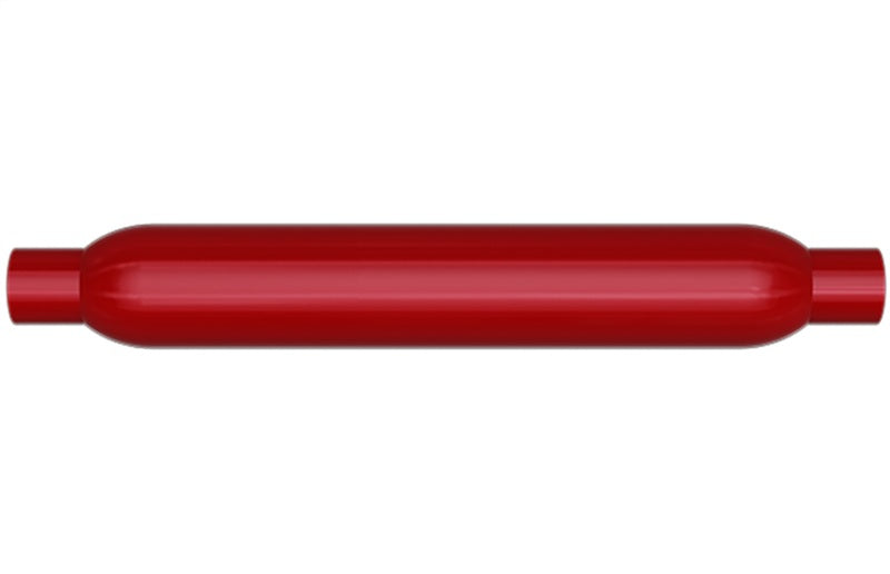 Load image into Gallery viewer, MagnaFlow Muffler Red Pack Series Glasspack 3.5in Rd 12in Body Length 1.75in/1.75in Inlet/Outlet
