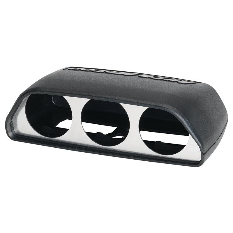 Load image into Gallery viewer, Autometer 08-11 Dodge Challenger Black Triple Dash Pod
