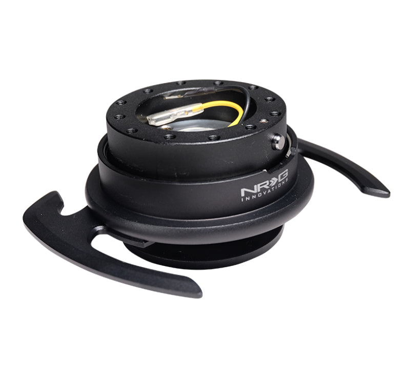 Load image into Gallery viewer, NRG Quick Release Kit Gen 4.0 - Black Body / Black Ring w/ Handles
