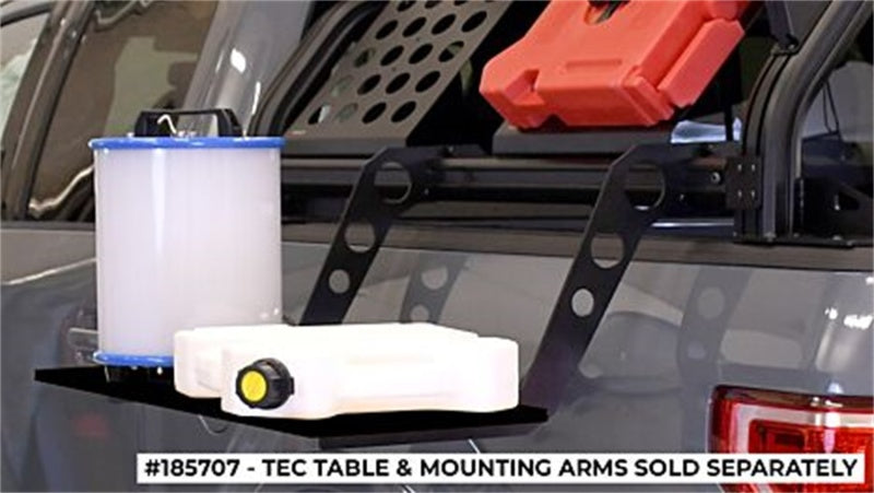 Load image into Gallery viewer, Putco TEC Table w/ Mounting Arms (No Drill) Table 24in x 12in x .02in / QTY 2 Arms 24in x 14in x 1in
