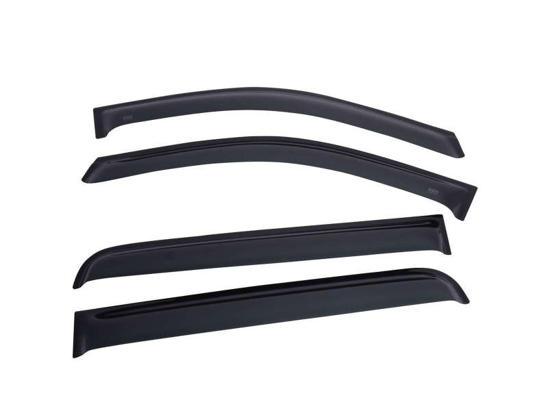 Load image into Gallery viewer, EGR 2019 Dodge Ram 1500 Crew Cab Tape-On Window Visors Set of 4 - Dark Smoke
