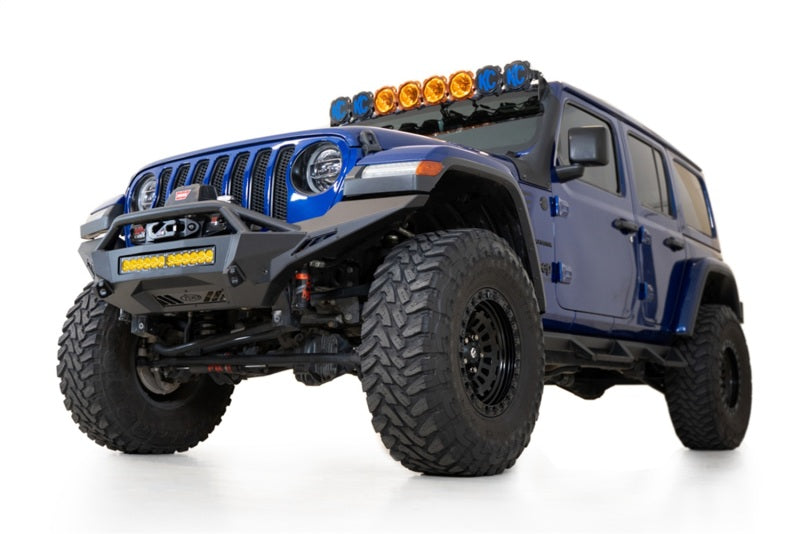Load image into Gallery viewer, Addictive Desert Designs 18-23 Jeep Wrangler JL/JT Stealth Fighter Front Bumper
