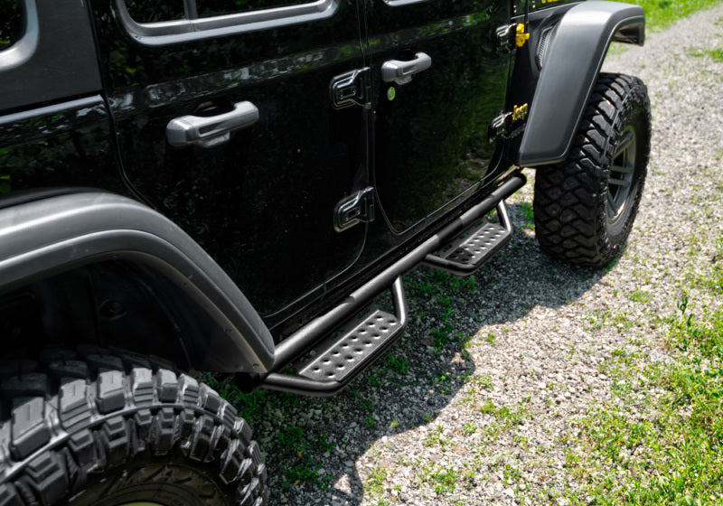 Load image into Gallery viewer, N-Fab 21-22 Ford Bronco 4 Door SRW RS Nerf Step - Full Length - 2in - Tex. Black
