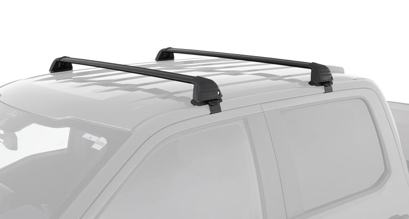 Load image into Gallery viewer, Rhino-Rack 04-08 Ford F150 Supercrew Vortex ROC25 Flush 2 Bar Roof Rack - Black
