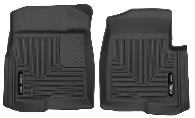Load image into Gallery viewer, Husky Liners 09-12 Ford F-150 Series Reg/Super/Crew Cab X-Act Contour Black Floor Liners
