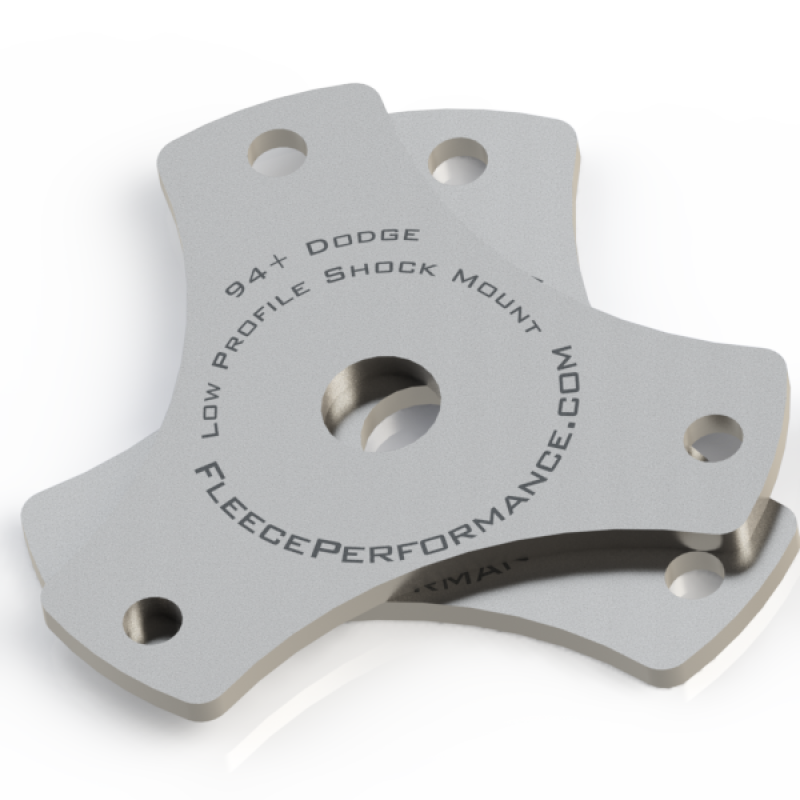 Load image into Gallery viewer, Fleece Performance 2500 and 3500 Low Profile Shock Mounts
