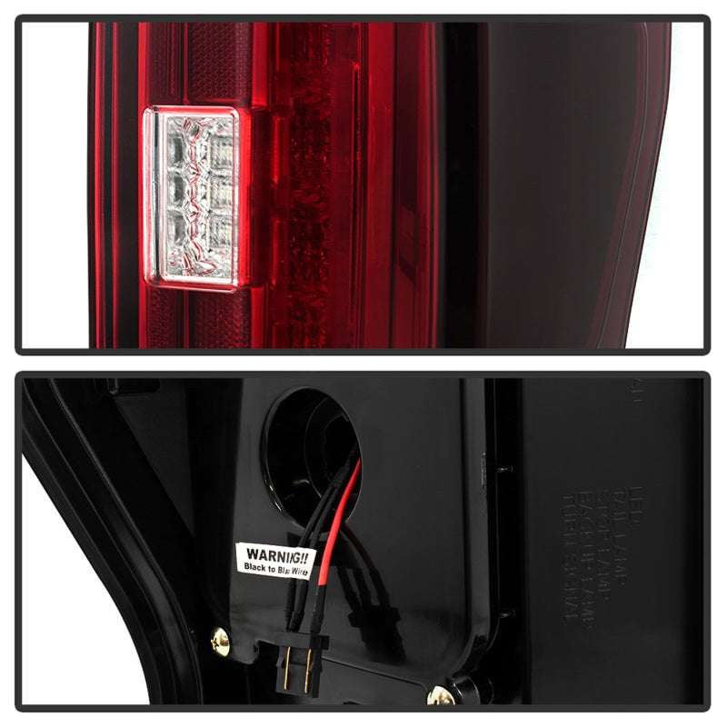 Load image into Gallery viewer, Spyder 17-18 Ford F-250 Super Duty (Excl LED Models) LED Tail Lights -Red Clr (ALT-YD-FS17-LED-RC)
