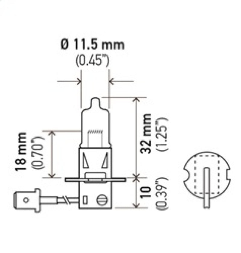 Load image into Gallery viewer, Hella H3 Halogen Bulb (Must Order Qty 10)
