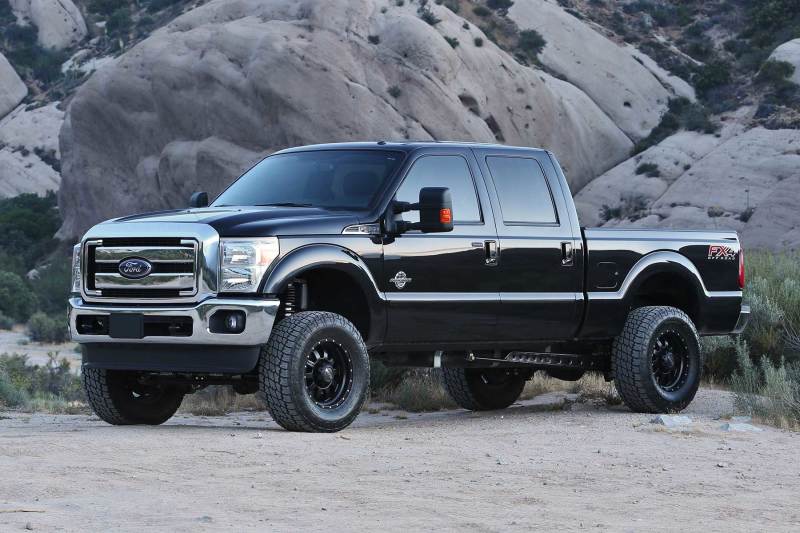Load image into Gallery viewer, Fabtech 11-16 Ford F350 4WD 4in Rad Arm Sys w/Dlss 4.0 C/O&amp; Rr Dlss
