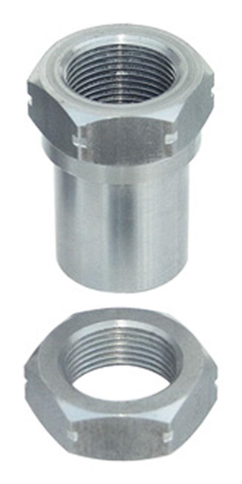 Load image into Gallery viewer, RockJock Threaded Bung With Jam Nut 1 1/4in-12 LH Thread Set
