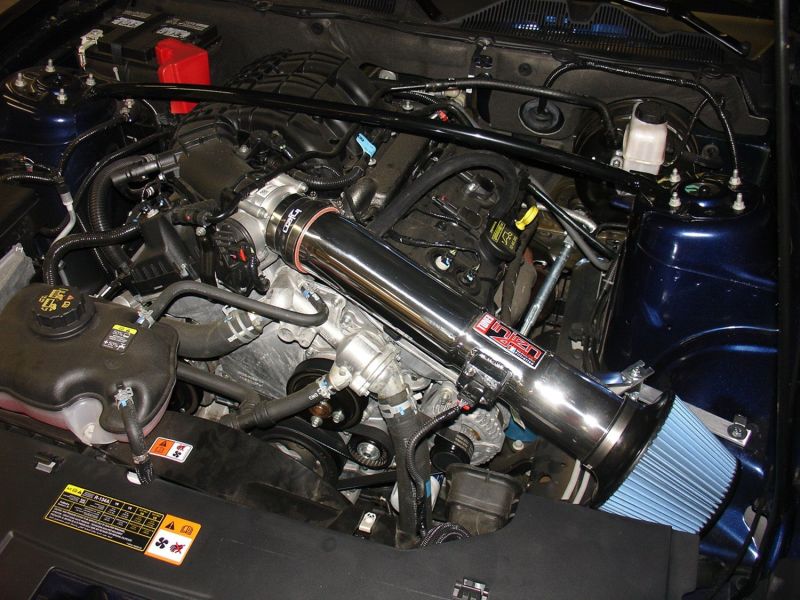 Load image into Gallery viewer, Injen 11-13 Ford Mustang V6 3.7L Polished Power-Flow Air Intake System
