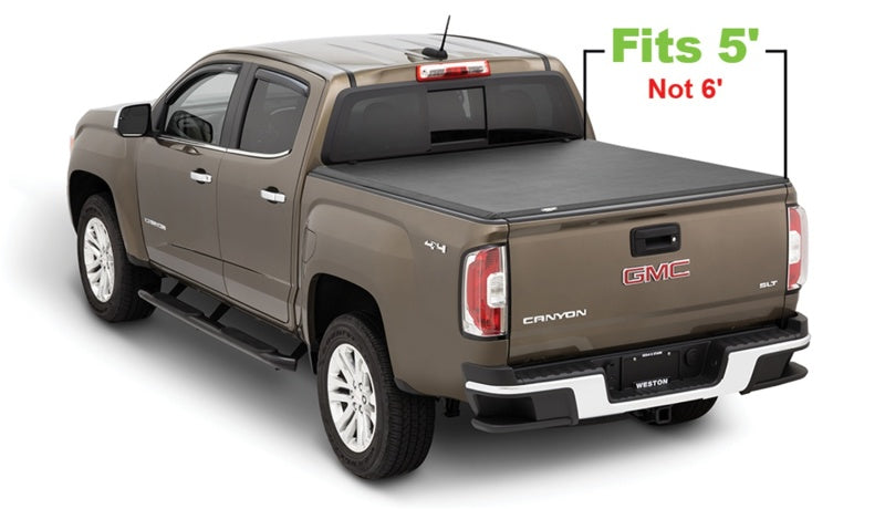 Load image into Gallery viewer, Tonno Pro 15-19 Chevy Colorado 5ft Fleetside Hard Fold Tonneau Cover
