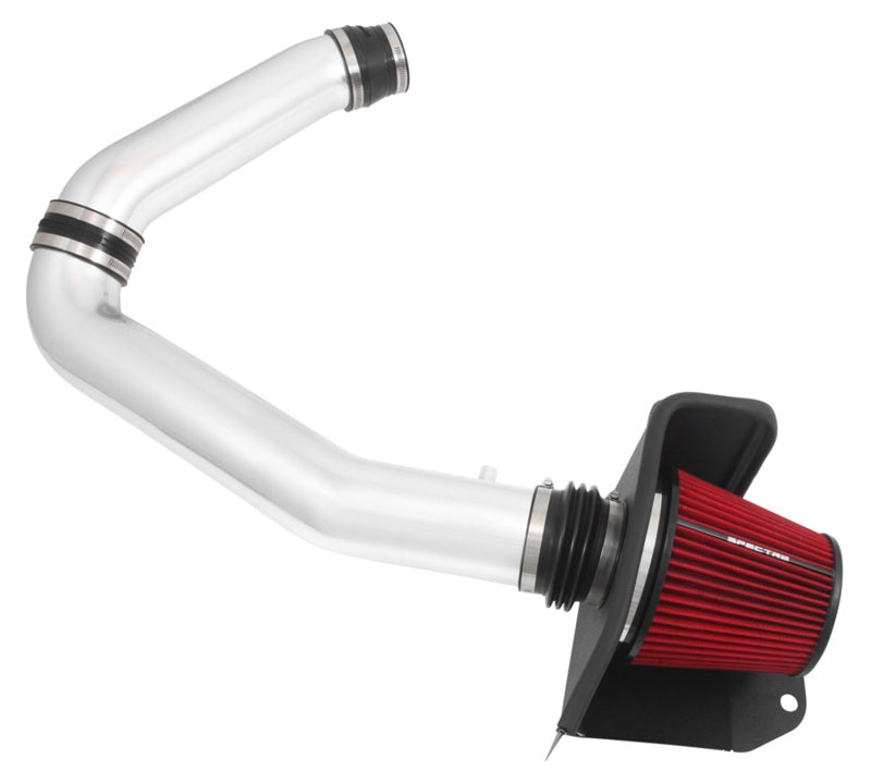 Load image into Gallery viewer, Spectre 11-15 Jeep Grand Cherokee V6-3.6L F/I Air Intake Kit - Polished w/Red Filter
