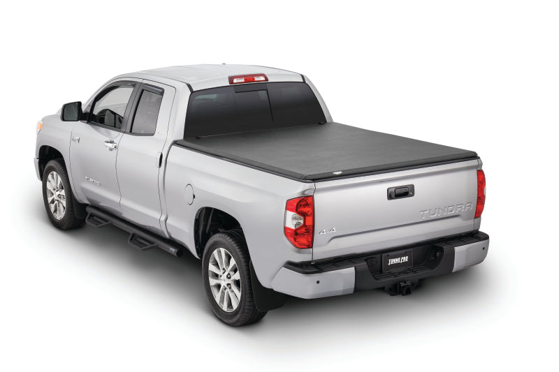 Load image into Gallery viewer, Tonno Pro 22-23 Toyota Tundra (Incl. Track Sys Clamp Kit) 5ft. 6in. Bed Hard Fold Tonneau Cover
