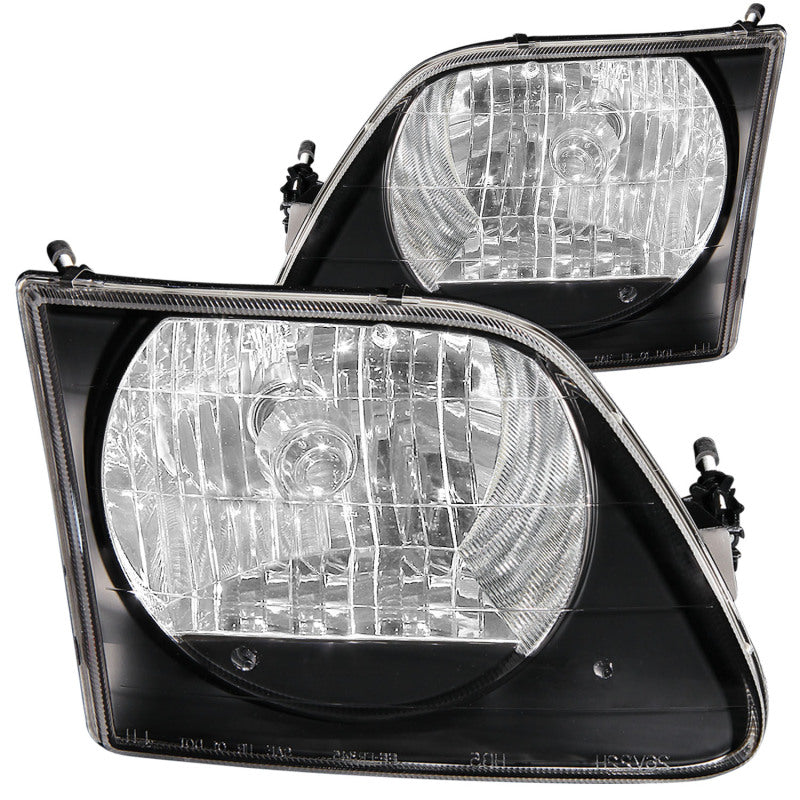 Load image into Gallery viewer, ANZO 1997.5-2003 Ford F-150 Crystal Headlights Black G2
