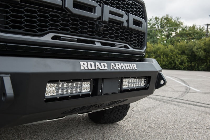 Load image into Gallery viewer, Road Armor 17-20 Ford Raptor Stealth Front Non-Winch Bumper - Tex Blk
