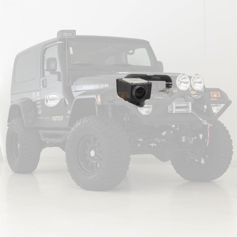 Load image into Gallery viewer, Volant 00-06 Jeep TJ 4.0 L6 PowerCore Closed Box Air Intake System
