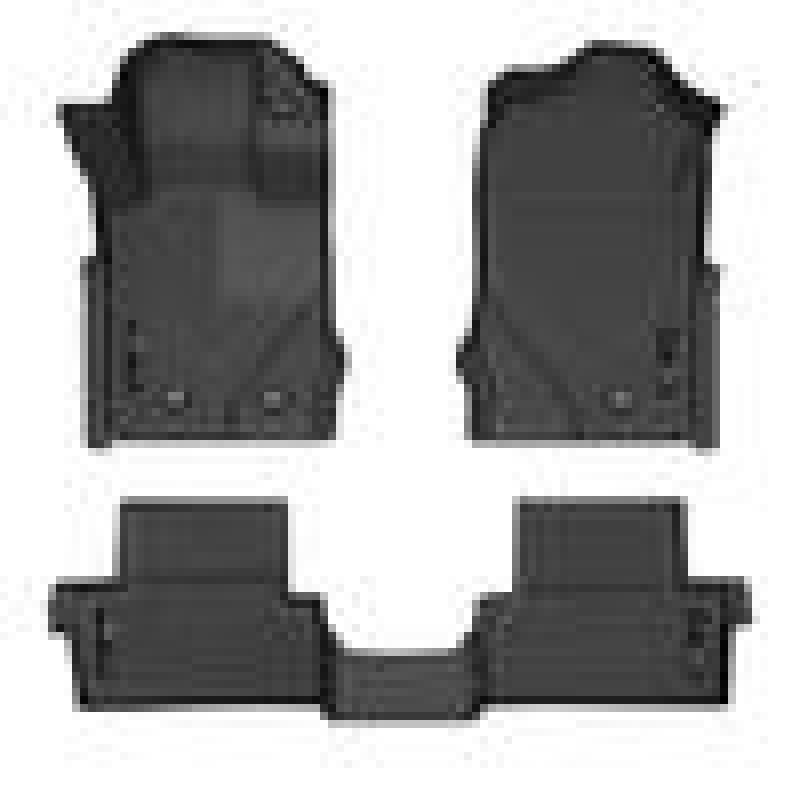 Load image into Gallery viewer, Husky Liners 2021 Ford Bronco 2 Door Weatherbeater Front &amp; 2nd Seat Floor Liners - Black
