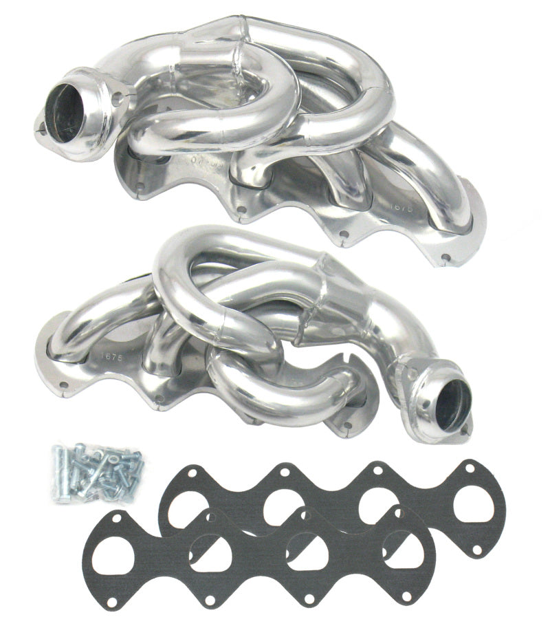 Load image into Gallery viewer, JBA 05-10 Ford Mustang 4.6L 3V 1-5/8in Primary Silver Ctd Cat4Ward Header
