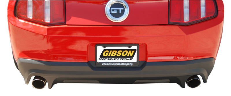 Load image into Gallery viewer, Gibson 11-14 Ford Mustang GT 5.0L 2.5in Axle-Back Dual Exhaust - Stainless
