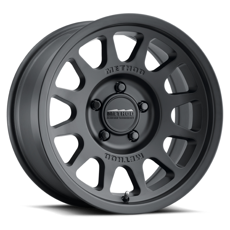 Load image into Gallery viewer, Method MR703 17x8.5 0mm Offset 5x5 71.5mm CB Matte Black Wheel
