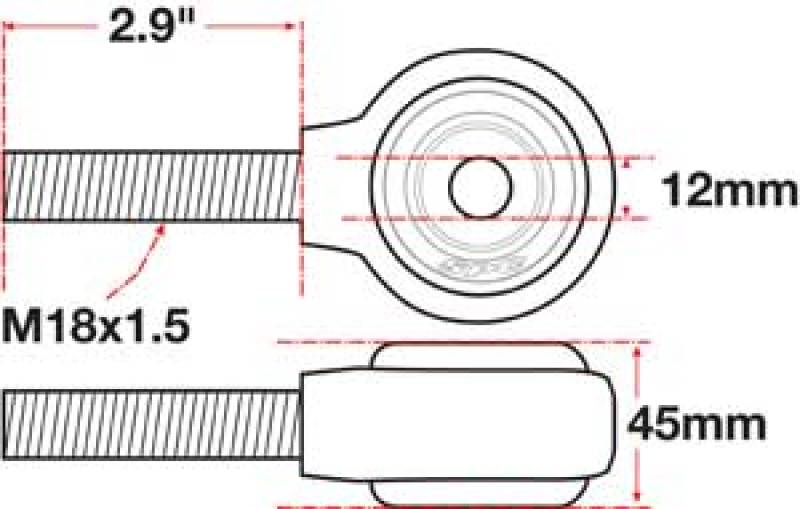 Load image into Gallery viewer, SPC Performance xAxis Rod End Ball Joint
