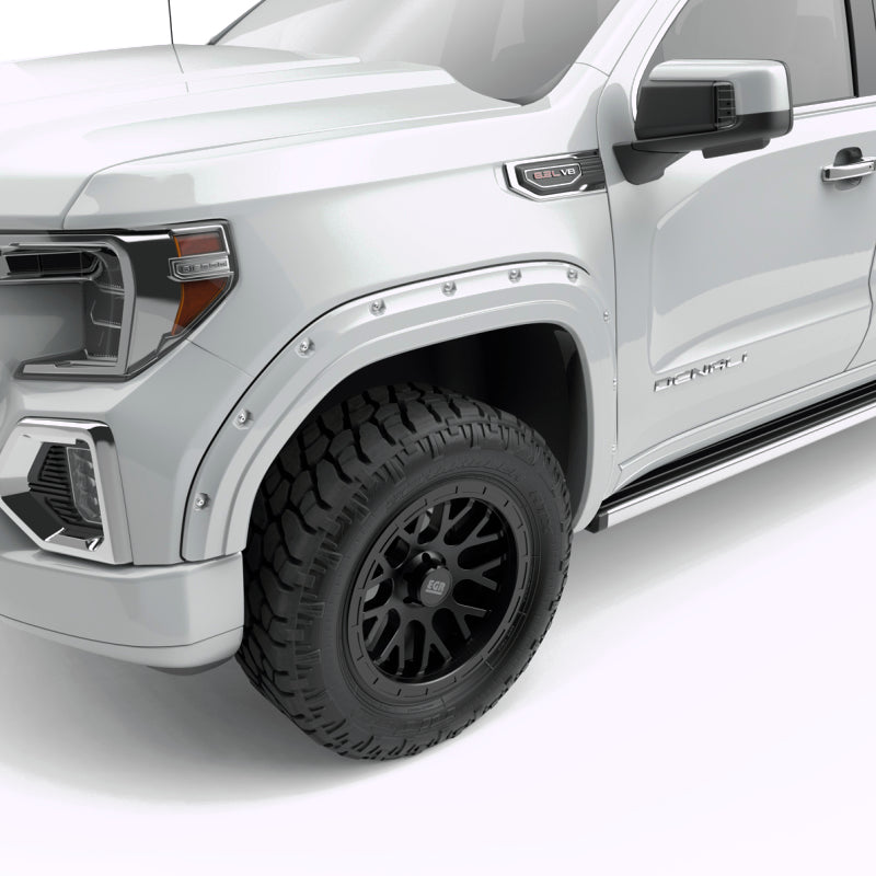 Load image into Gallery viewer, EGR 19-23 Gmc Sierra 1500 Summit Traditional Bolt-On Look Fender Flares White Set Of 4
