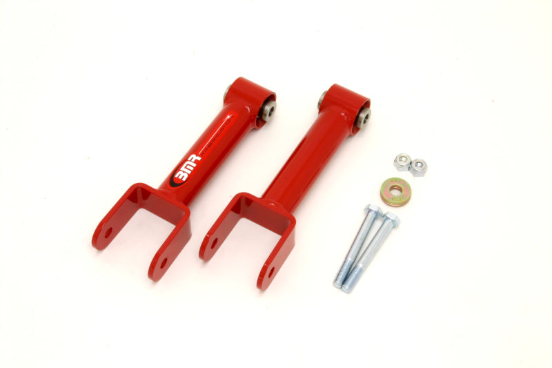 Load image into Gallery viewer, BMR 79-04 Fox Mustang Upper Control Arms Non-Adj. w/ Spherical Bearings - Red
