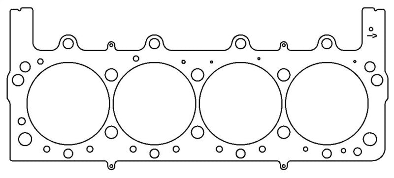 Load image into Gallery viewer, Cometic Ford 460 Pro Stock 4.685in Bore .051 inch MLS-RH A500 Block Head Gasket
