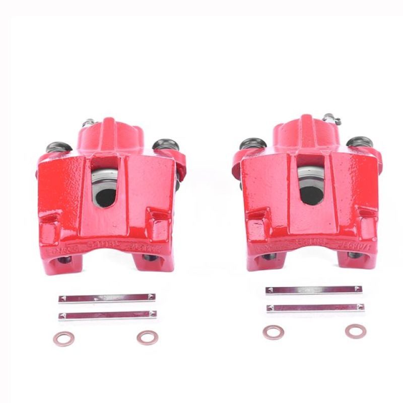Load image into Gallery viewer, Power Stop 03-11 Ford Crown Victoria Rear Red Calipers w/o Brackets - Pair
