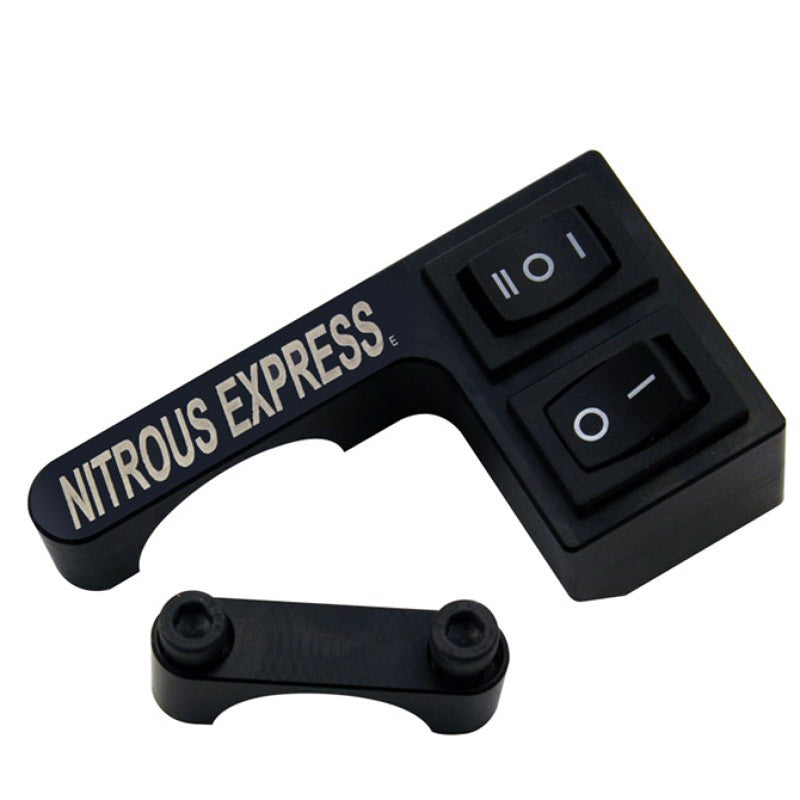 Load image into Gallery viewer, Nitrous Express Handle Bar Switch Mount (1in Bar and Switches Off to Right Side)
