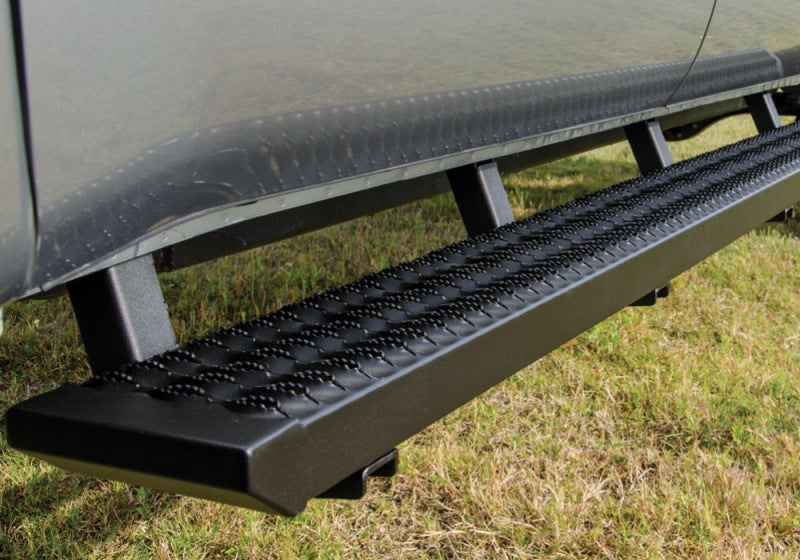 Load image into Gallery viewer, N-Fab Growler Fleet 07-18 Chevy/GMC 1500 / 08-10 Chevy/GMC 2500 Quad Cab - Cab Length - Tex. Black
