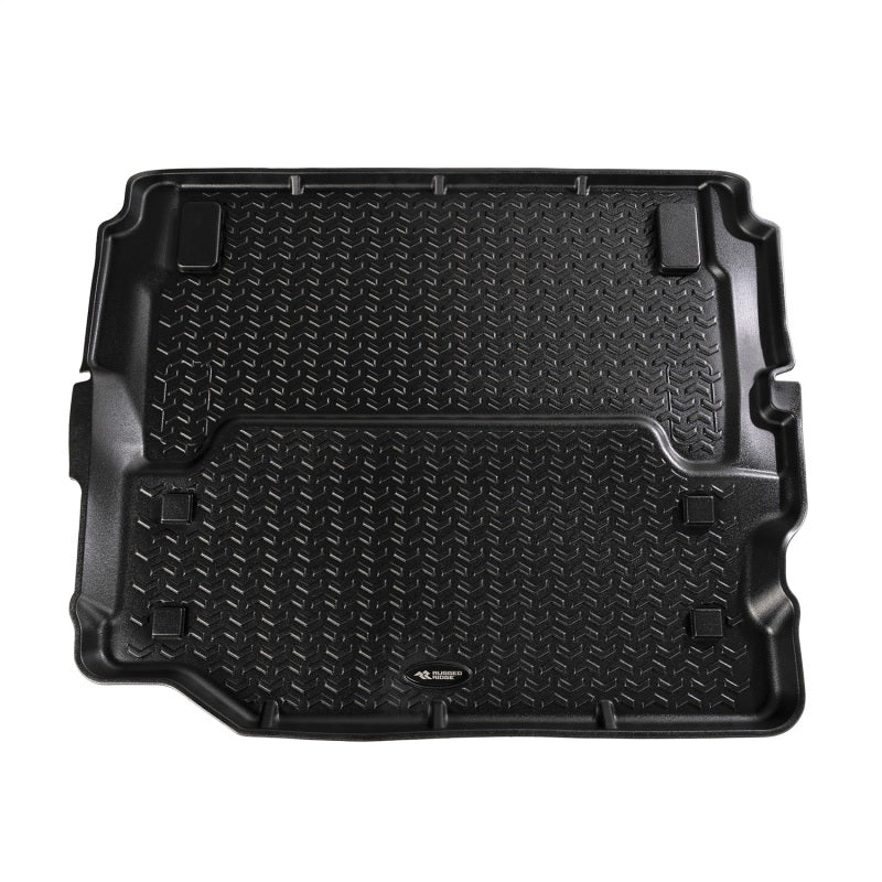 Load image into Gallery viewer, Rugged Ridge Floor Liner Kit Black F/R/Full Cargo 18-20 Jeep Wrangler JL 2Dr
