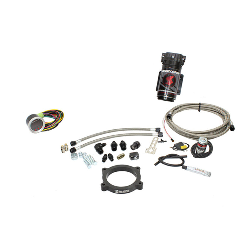 Load image into Gallery viewer, Snow Performance 16-17 Camaro Stg 2 Bst Cooler F/I Water Injection Kit (SS Brded Line/4AN) w/o Tank
