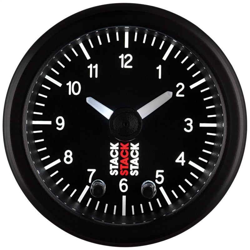 Load image into Gallery viewer, Autometer Stack Analog Clock Gauge - Black
