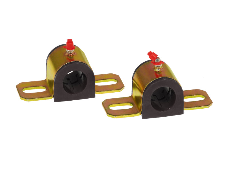 Load image into Gallery viewer, Prothane Universal Greasable Sway Bar Bushings - 1 1/16in - Type B Bracket - Black
