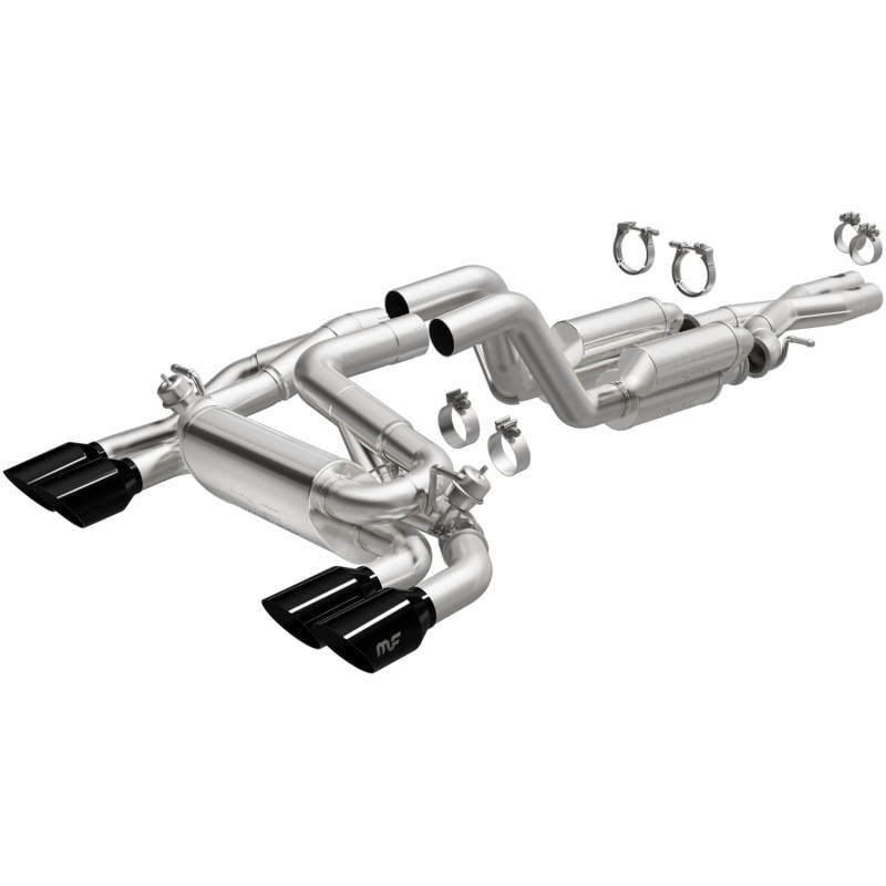 Load image into Gallery viewer, MagnaFlow 21-22 Jeep Wrangler V8 6.4L Street Series Cat-Back Exhaust w/ Black Tips
