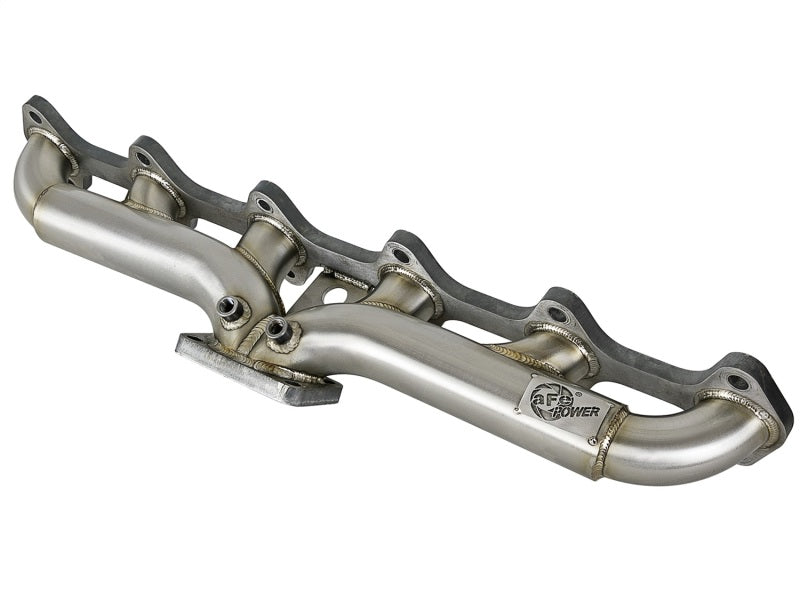 Load image into Gallery viewer, aFe Twisted Steel Header Turbo Manifold (T4) 98.5-02 Dodge Diesel Trucks L6 5.9L (td)

