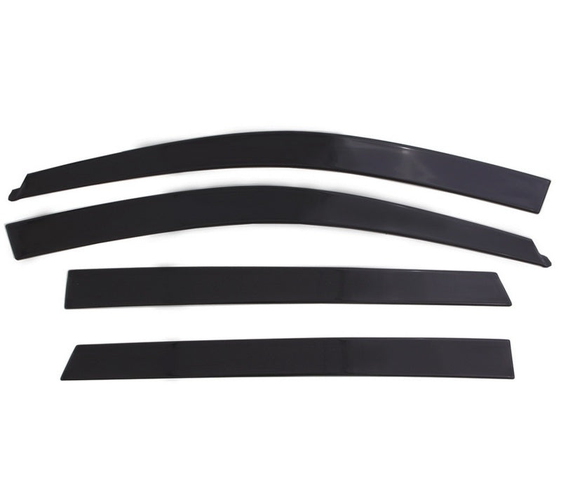 Load image into Gallery viewer, AVS 09-18 Dodge RAM 1500 Crew Cab Ventvisor Low Profile In-Channel Deflectors 4pc - Smoke
